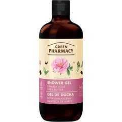 Green Pharmacy Gel de Banho Rosa Damasco Manteiga Karité 500 ml