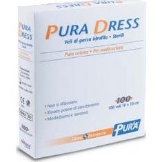 Pura Dress Gasa Puro Algodon 10x10cm 100uds