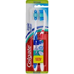 Colgate Medium Escova Dentes Pack 2 Unidades