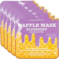 Máscara Kocostar Wffle Gel Blueberry 40g