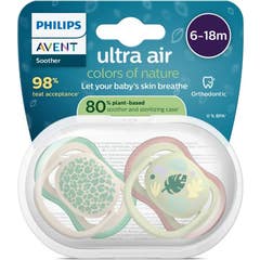 Philips Avent Ultra Air Deco 6-18M Beige 2 Unidades