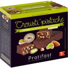 Protifast Crousti Pistachio Barras 7x44 gr