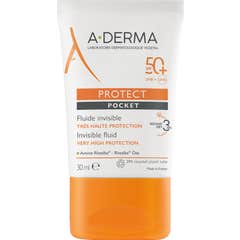 A-Derma Protect SPF50+ Fluido Invisible Pocket 30ml