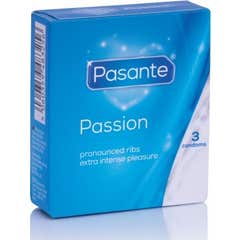 Preservativos Passion Passion Preservativos Dotted More Pleasure 3 unidades