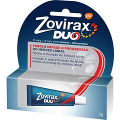 Gsk Zovirax Duo 50mg/g + 10mg/g Creme 2g