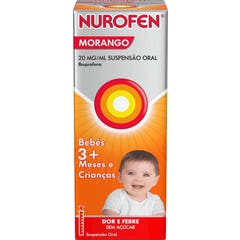 Nurofen Morango 20mg/ml Suspensão Oral 150ml