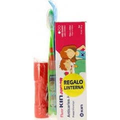 Kin Pack Anticaries Junior 75ml + Cepillo + Linterna