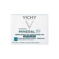 Vichy Minéral 89 Crema Boost Hidratación 100H Rica 50ml