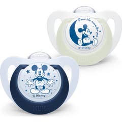 Nuk Star Day Night Mickey Mouse T2 6-18M 2 Unidades