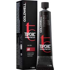 Goldwell Topchic Coloração 6R Mogno Brilhante 60 ml