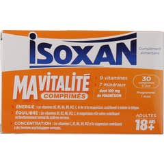 Isoxan Minha Vitalidade Adultos +18 Anos 30comp