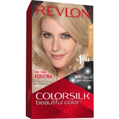 Revlon Colorsilk 80 Kit Cor de Cabelo Louro Cinza Média