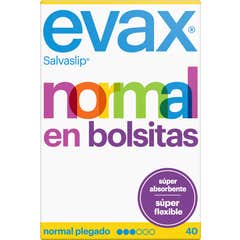 Evax Salvaslip Normal Em Sacos Super Absorventes 40 pcs
