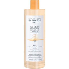 Byphasse Solução Micelar Desmaquilhante Vit C Glow Skin 500 ml
