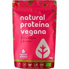 Natruly Vegan Protein 73% Strawberry and Raspberry Bio 350g