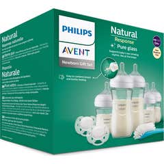 Philips AVENT Conjunto Presente Natural Response Newborn Vidro 5 unid.