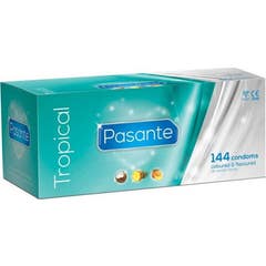 Pasante Preservativos Sabores Tropicales 144uds
