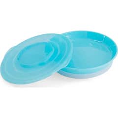 Prato de Bolo Twistshake Azul +6 Meses 1 peça Prato de Bolo Twistshake Azul +6 Meses 1 peça