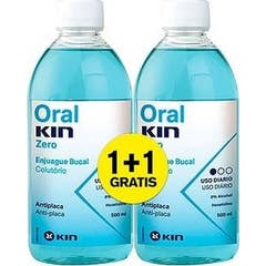 Oralkin Zero Enjuague 2x500ml ORALKIN,