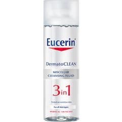 Eucerin® Dermatoclean 3 em 1 Solução de Limpeza Micelar 200ml