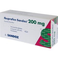 Sandoz Ibuprofeno 200mg 20comp