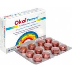 Okal Prevent Energia Pastillas Para Chupar Sabor Frambuesa 24 Co