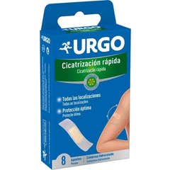 Curativos hidrocolóides de cura rápida Urgo 8uds