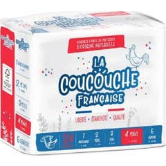 La Coucouche Française Fraldas Tamanho 4 24 unid.