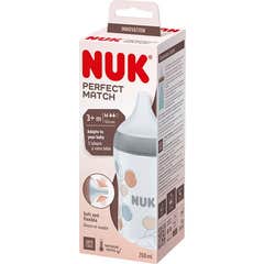 Nuk Perfect Match Biberão Balões 3+M 260ml