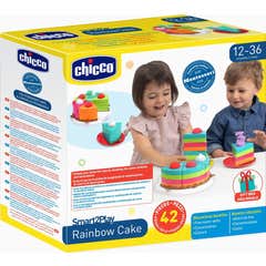 Chicco Torta Arco-Íris 2 em 1 Conjunto de Brincar 1 unid.