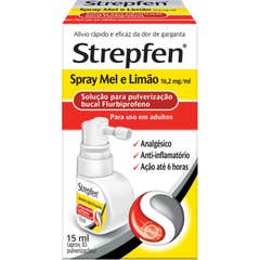 Strepfen Spray Mel e Limão Flurbiprofeno 16.2mg/ml 15ml