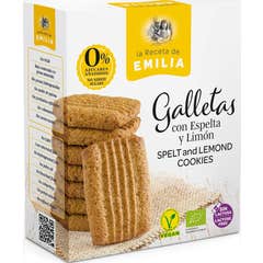 La Receta de Emilia Biscoito Espelta Limão Eco 160g