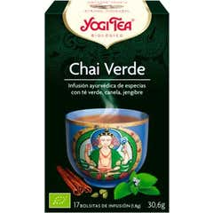 Chá de Yogi chai verde 17 sacos
