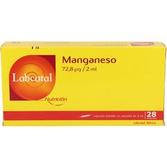Labcatal Manganese 28 Ampolas