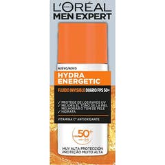 L'Oréal Men Expert Hydra Energetic Fluido Invisible Spf50 50ml