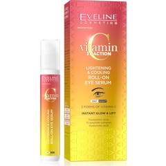 Eveline Cosmetics Sérum Contorno Olhos Vitamina C Roll-On 15 ml