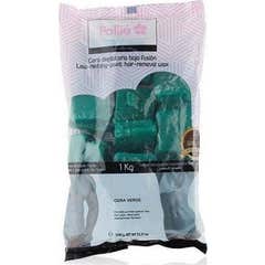 Cera Quente Eurostil Pollié Verde 1000g