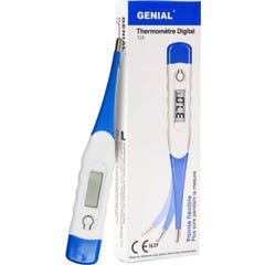 Genial Thermometre Flexible T15 Bleu