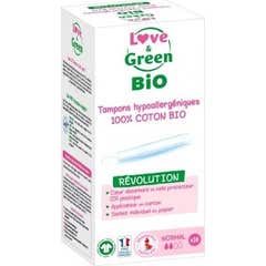 Love &amp; Green Bio Tampões Hipoalergênicos 16uts