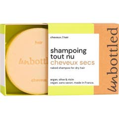 Unbottled Champô Sólido Tout Naked Cabelo Seco e Danificado 75g