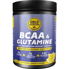 Gold Nutrition BCAAs Limão em Pó 300gr