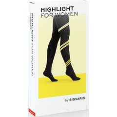 Sigvaris Hlw Media Punta Abierta Talla M/N Dune 1 Par