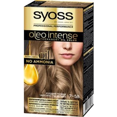 Syoss Olio Intense Tinte Sin Amoniaco 7.58 Rubio Arena 50ml