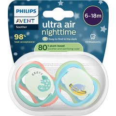 Philips Avent Ultra Air Nighttime Camale Macaco 6-18M 2 Unidades