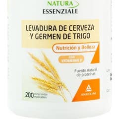 Levedura de cerveja Angelini + gérmen de trigo 200comp