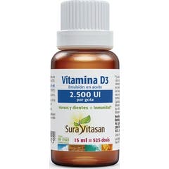 Sura Vitasan Vitamina D3 2.500Ui 15ml Sura Vitasan Vitamina D3 2.500Ui 15ml