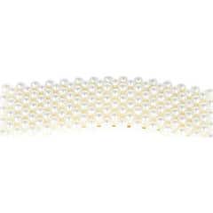 Eurostil Rã de Ouro Rectangular com Pérolas 2 pcs