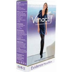 Venactif Evidence 2 Meias Antiderrapantes Preto Tamanho 1 Par