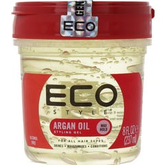 Eco Style Gel Fixador de Cabelo Óleo de Argão Marroquino 237 ml