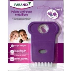 Paranix Peig Poux Metal 3 em 1